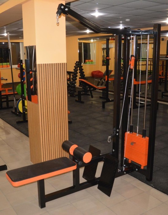 Верхняя/нижняя тяги, комби 2 в 1, Проф серия, для зала