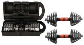 Гантелі хромовані (розбірні) 2*10=20кг Bavar Sport ()
