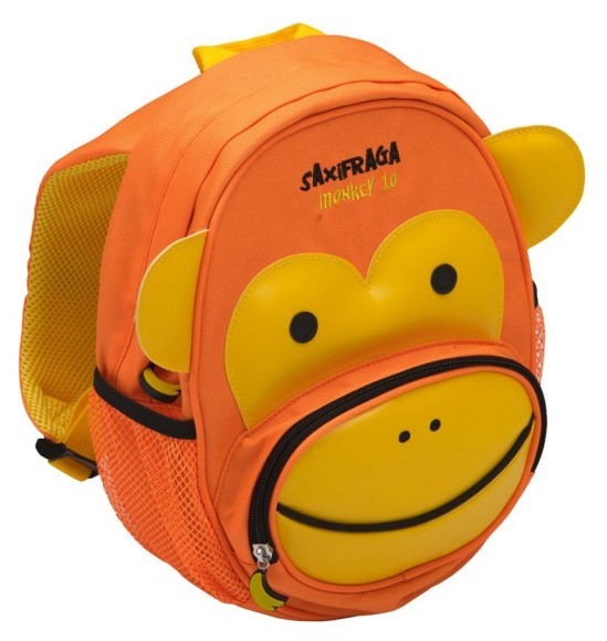 Рюкзак дитячий Saxifraga MONKEY 10 L Flame/lemon chrome (SBB15K101Y), укр