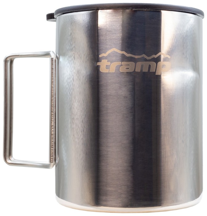 Термокухоль TRAMP зі складними ручками та поїлкою 500мл UTRC-142 metal, укр, укр
