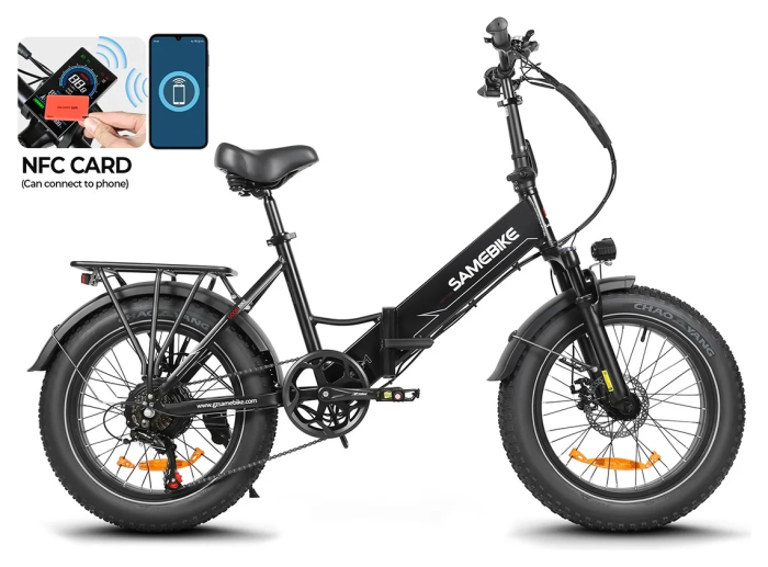 Электровелосипед Samebike LOTDM200-II (750 Вт, 13 А*ч, 48 В), колеса 20
