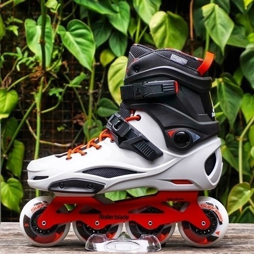Ролики Rollerblade RB Pro X grey-warm red, укр, укр