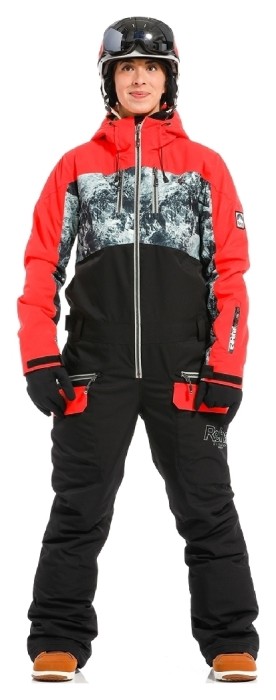 Комбінезон Rehall Liv для жінок 2022 red pink, укр, укр