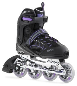 Роликові ковзани SFR RX-XT 37 Black Purple (39,5 Чорний) Роликові ковзани SFR RX-XT 37 Black Purple (39,5 Чорний)