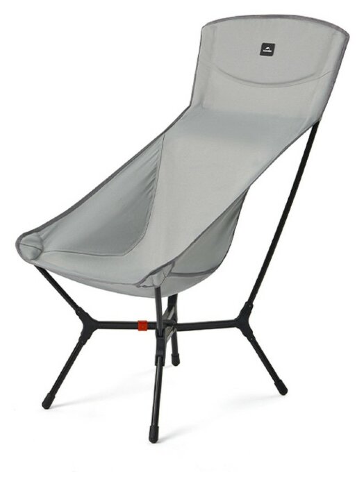 Стілець складаний ультралегкий Naturehike CNK2550JJ013 Yamami YL01, розмір L, алюміній, сірий, укр, укр