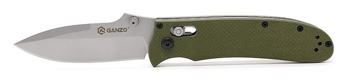 Ніж складаний Ganzo G704 зелений