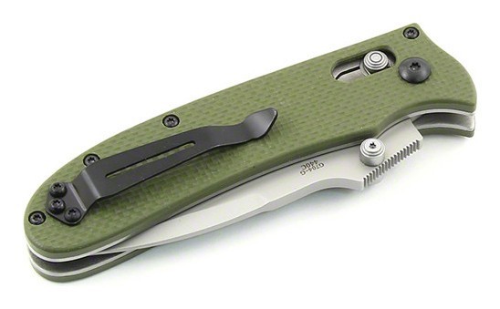 Ніж складаний Ganzo G704 зелений, укр, укр