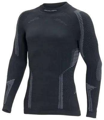 Термофутболка з довгим рукавом чоловіча Accapi Ergoracing 2025, Black/Anthracite, XS/S
