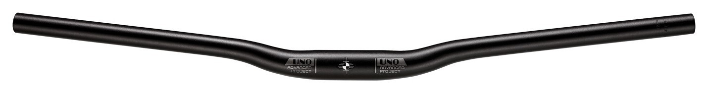 Руль AL 31.8мм L640мм rise:20-30мм back sweep9° Kalloy "UNO" HB-RB11 (чорний)