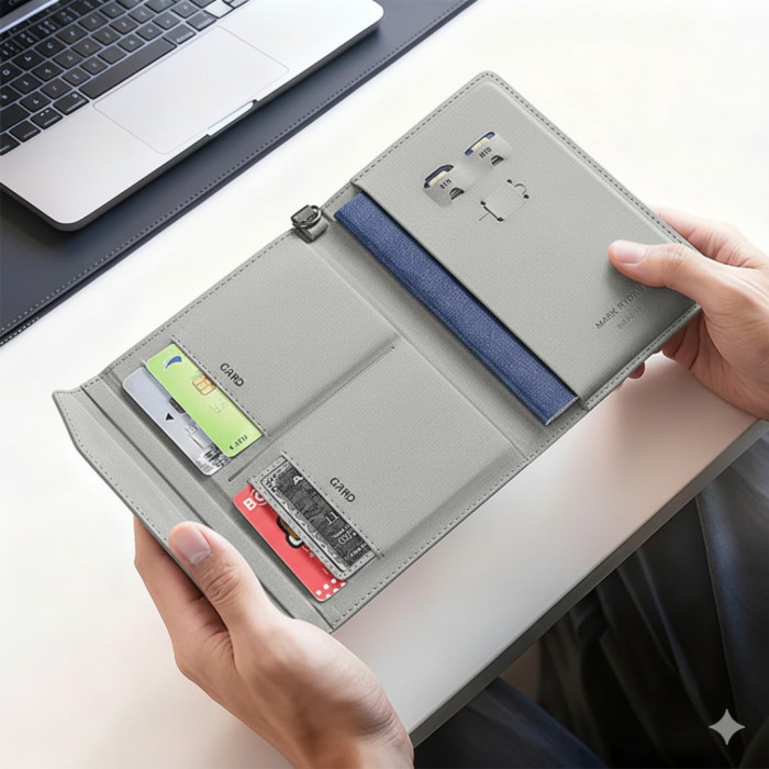 Картхолдер Mark Ryden Transit MR604 Gray, укр, укр