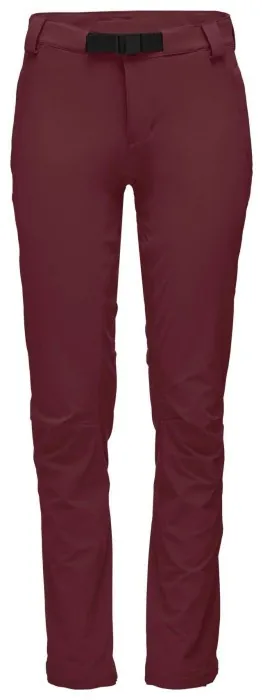Брюки женские Black Diamond Alpine Pants Softshell, S - Bordeaux