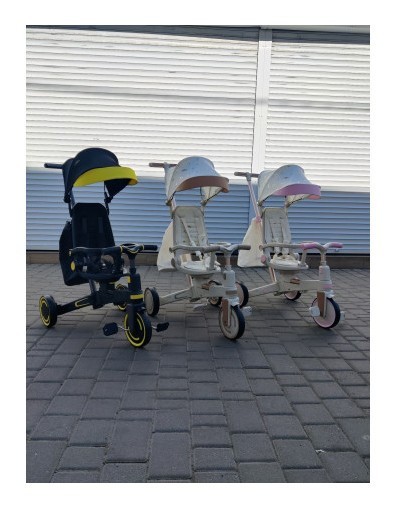 Триколісний велосипед-коляска-беговел 3 в 1 MiniCruze KL1888
