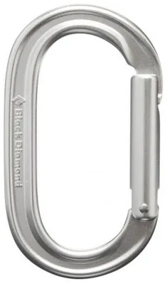 Карабін без муфти Black Diamond Oval Keylock, Polished