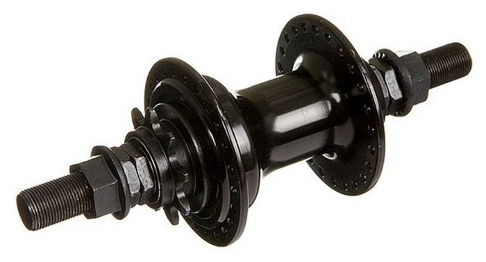 Втулка задня Rou алюмінієва драйвер 9Т, 4, пром-підшипника 6902 2RS, вісь 14мм, укр, укр