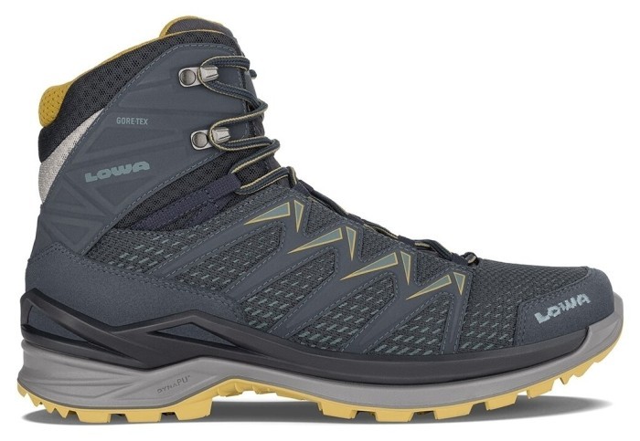Черевики LOWA Innox Pro GTX MID steel blue-mustard, укр, укр