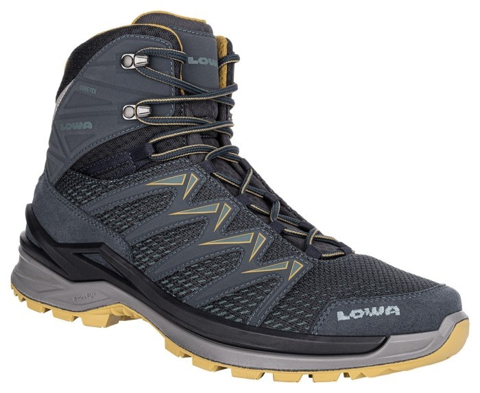 Черевики LOWA Innox Pro GTX MID steel blue-mustard, укр, укр