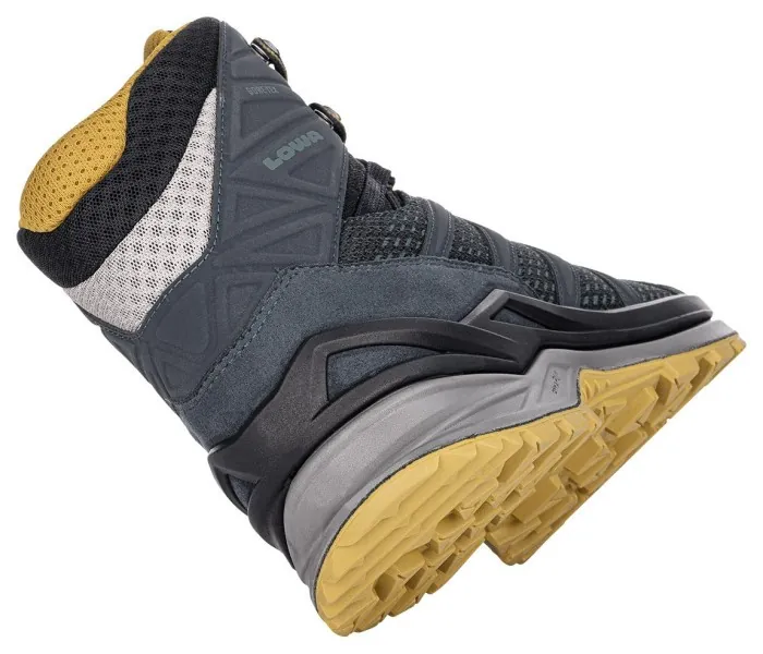 Черевики LOWA Innox Pro GTX MID steel blue-mustard, укр, укр