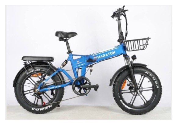 Електровелосипед Maraton Trigo 750W 20" LCD, укр