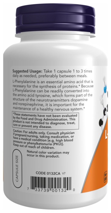 L-Phenylalanine 500mg - 120 vcaps