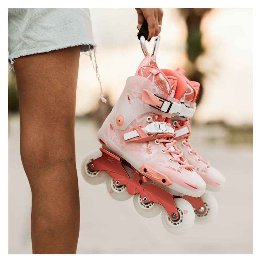 Ролики женские Flying Eagle X5F Shadow розовые 42