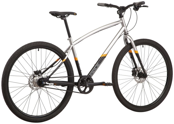 Велосипед 28" Pride ROCKSTEADY 8.3 рама - L 2023 чорно-сірий