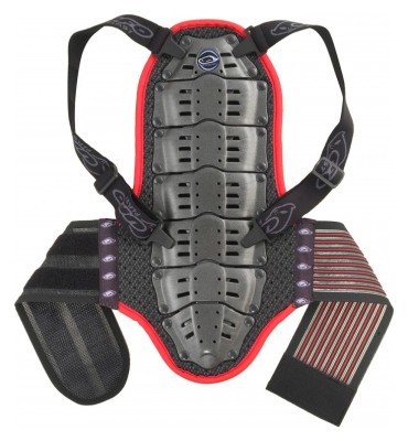 Защита спины детская спортивная UFO BACK SUPPORT (AGE 7-9) Black/red (SK09114)