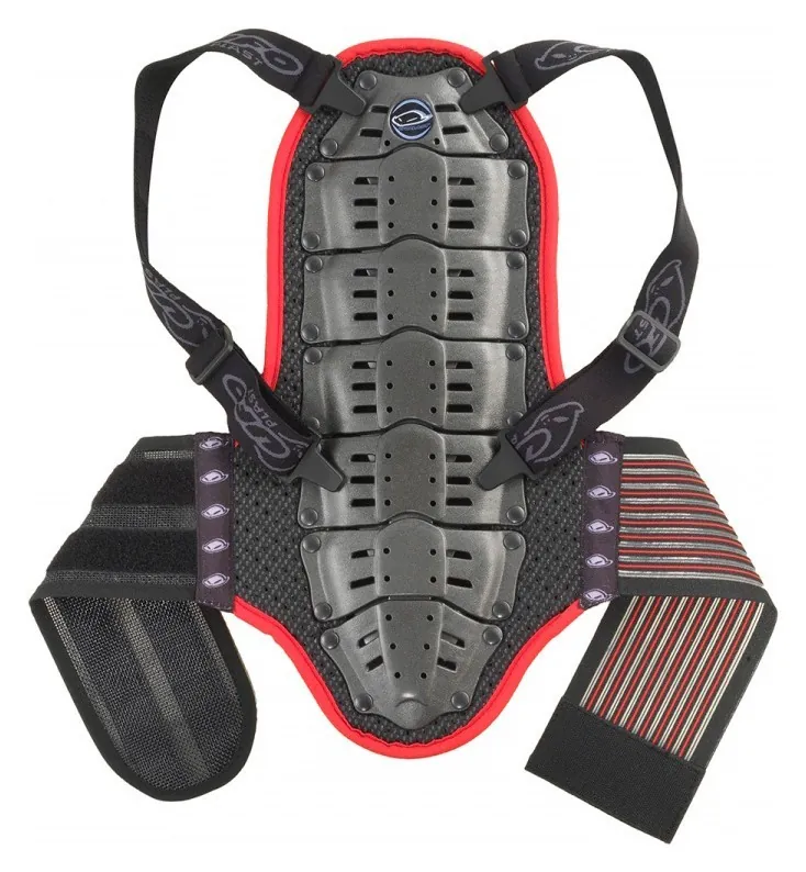 Захист спини дитячий спортивний UFO BACK SUPPORT (AGE 7-9) Black/red (SK09114) (black, red)
