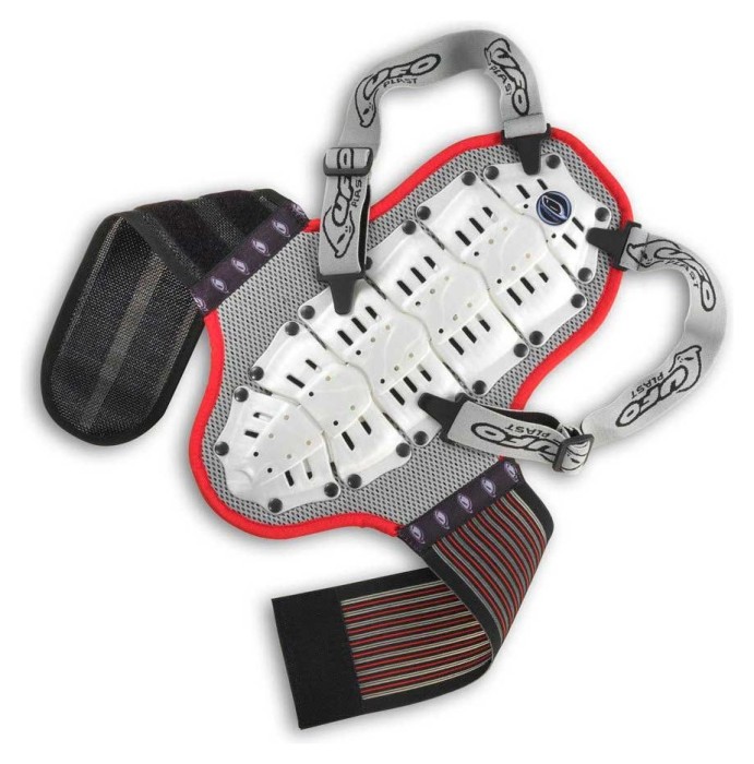 Защита спины детская спортивная UFO BACK SUPPORT (AGE 7-9) Black/red (SK09114)