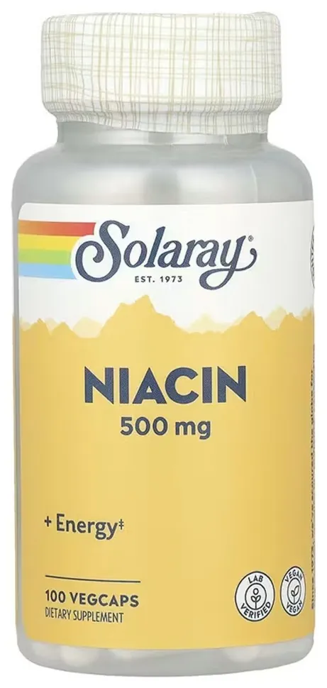 Niacin 500mg - 100 vcaps (DSN_2023-10-6743)