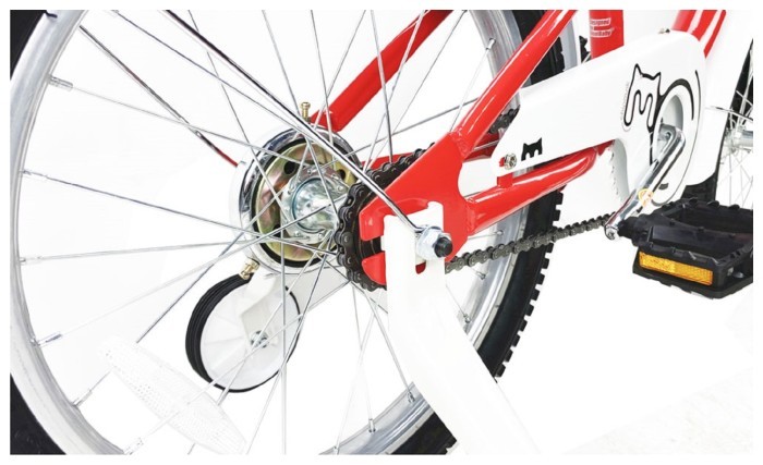 Велосипед дитячий RoyalBaby Chipmunk MM Girls 16", OFFICIAL UA, червоний, укр, укр