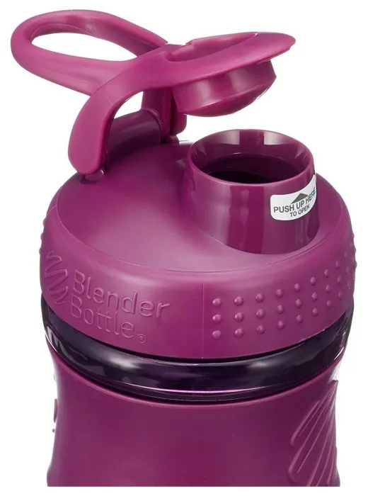 Шейкер спортивний (пляшка) BlenderBottle SportMixer Flip 20oz/590ml Plum