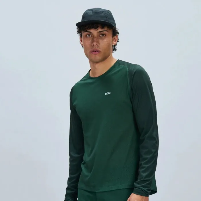 Велоджерсі чоловіче з довгим рукавом M's Motion Air LS Jersey, Pargasite Green