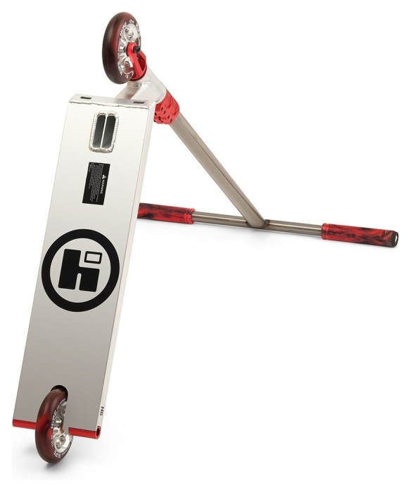 Самокат трюковый Hipe H6 Raw/Red трюковый самокат Hipe H6 Raw/Red