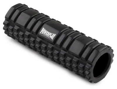 Массажный ролик (роллер) PowerPlay 4342 Massage Roller Черный (30x10см.)