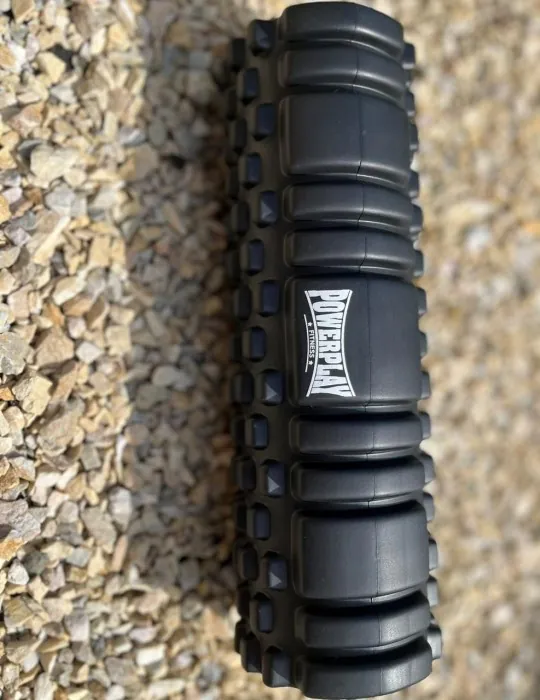 Массажный ролик (роллер) PowerPlay 4342 Massage Roller Черный (30x10см.)