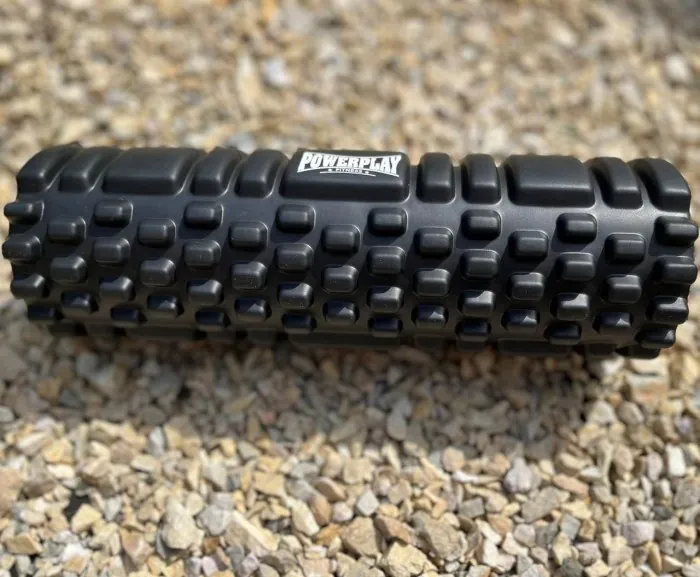 Массажный ролик (роллер) PowerPlay 4342 Massage Roller Черный (30x10см.)
