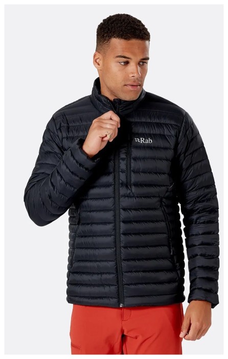 Чоловічий легкий пуховик Rab Microlight Jacket, Black