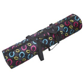 Чехол-сумка для йога коврика Yoga bag fashion SP-Planeta FI-6011 (16смx67см, нейлон), черный