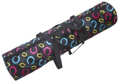 Чехол-сумка для йога коврика Yoga bag fashion SP-Planeta FI-6011 (16смx67см, нейлон), черный