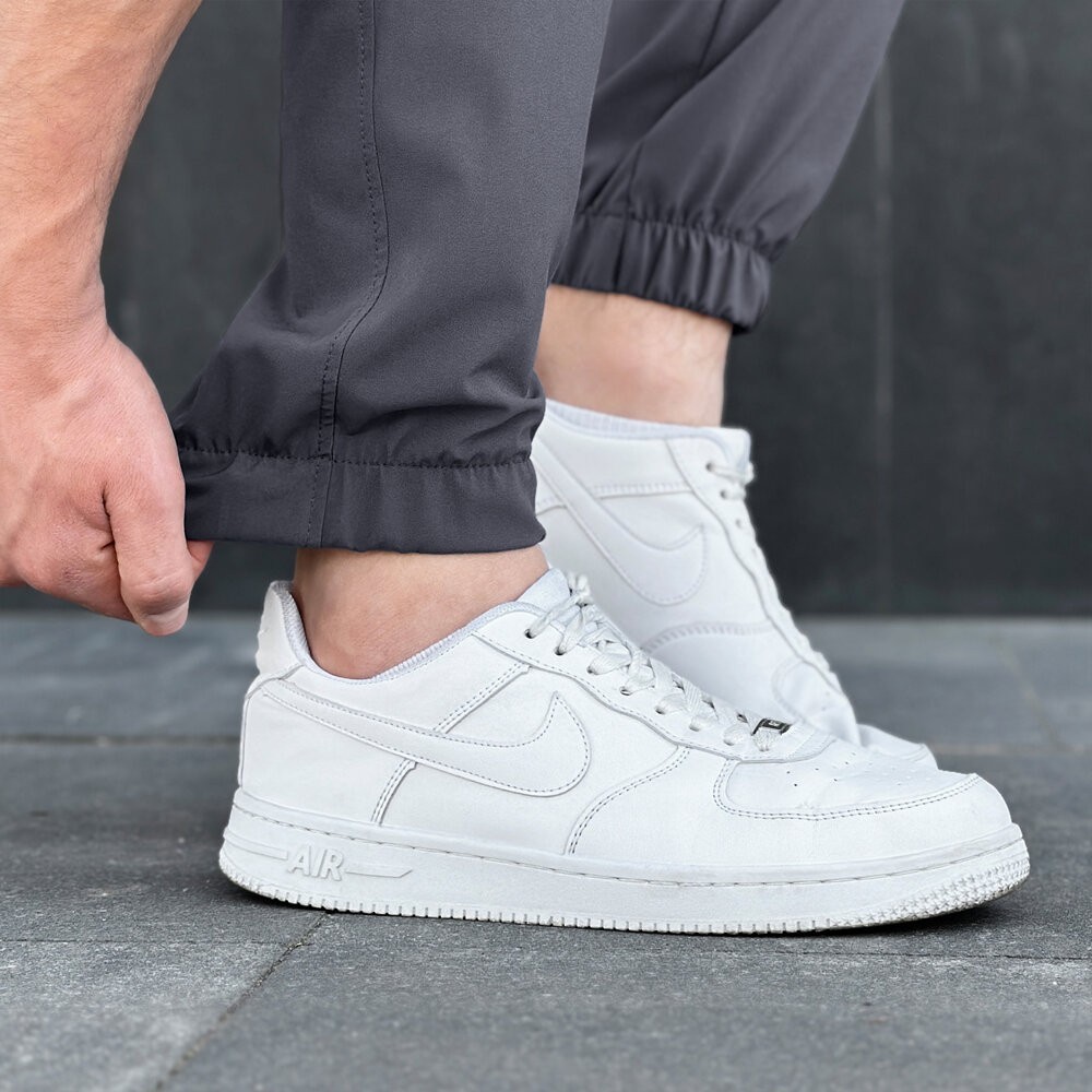 Мужские брюки джогеры с карманами антрацит Pobedov Vershyna