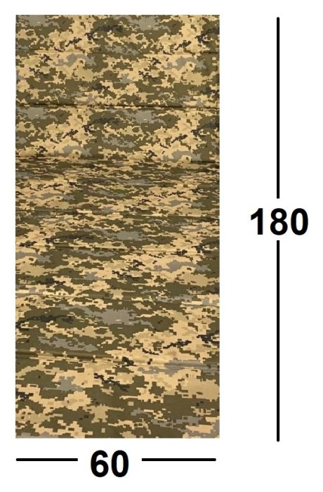 Тактический каремат гармошка Ranger пиксель (RA8913)
