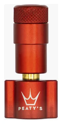 Адаптер картріджа-балона Peaty's Holeshot CO2 Tyre Inflator Head, Red