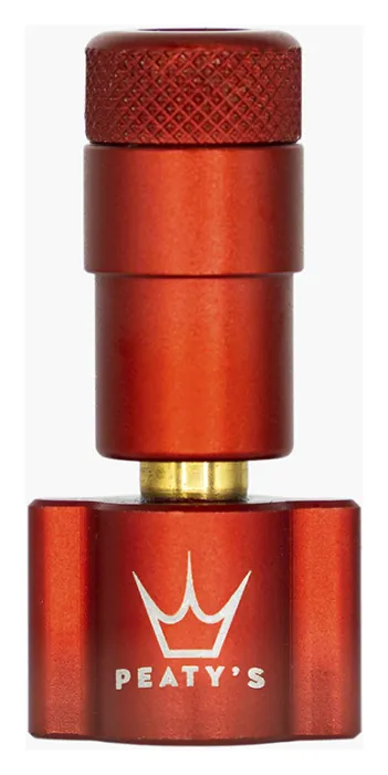 Адаптер картріджа-балона Peaty's Holeshot CO2 Tyre Inflator Head, Red