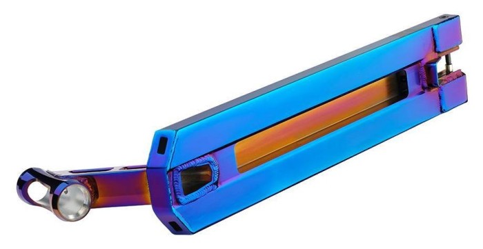 Дека для трюкового самоката Hipe XL, neo/blue