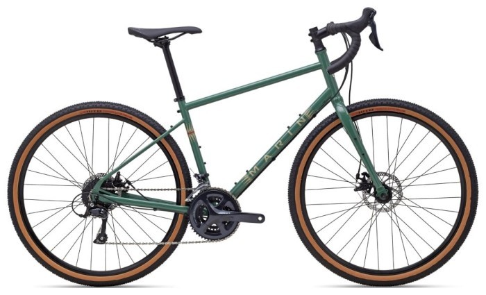 Велосипед 27,5" Marin FOUR CORNERS рама - S 2023 Gloss Green/Tan, укр, укр