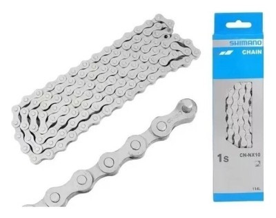 Цепь Shimano CN-NX10, 1 скорость/сингл (114 звеньев)