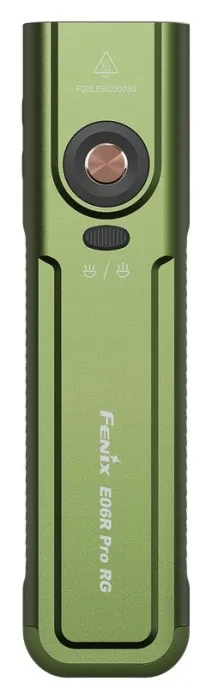 Фонарь наключительный Fenix E06R PRO RG, зеленый
