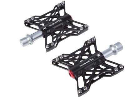 Педалі Mpeda AL-77 алюм. платформа на пром. підшипні. X-type (чорний)