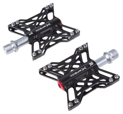 Педалі Mpeda AL-77 алюм. платформа на пром. підшипні. X-type (чорний)