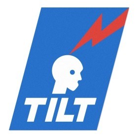 Tilt Voltage Scooter Blue наклейка (стикер)